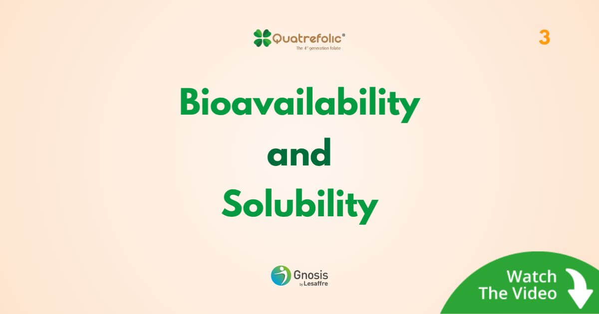 New Quatrefolic® Educational Videos: Optimal Bioavailability and Solubility for Superior Nutrient Delivery