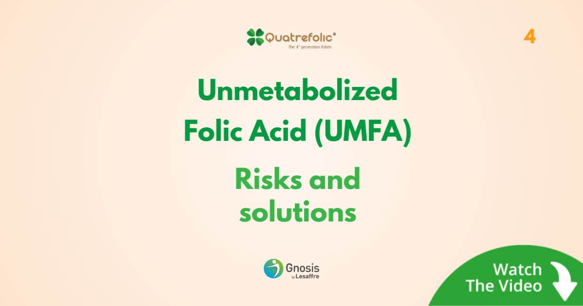 New Quatrefolic® Educational Videos: Unmetabolized Folic Acid