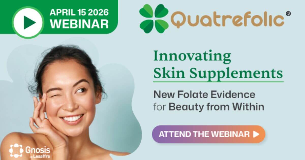 Upcoming Webinar: New Folate Evidence for Beauty From Within
